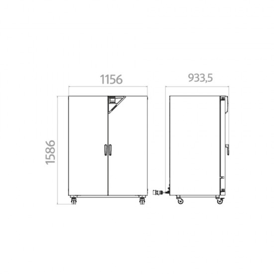 Binder BD 720 İnkübatör 737 Litre