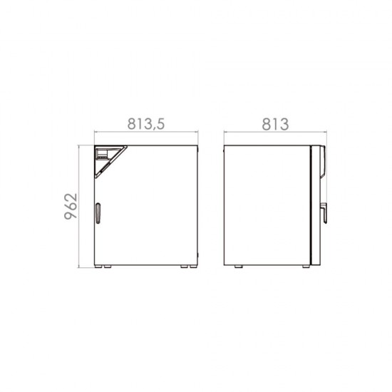 Binder BF 260 Fanlı İnkübatör 257 Litre