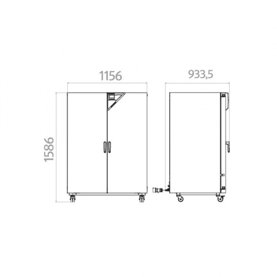 Binder BF 720 Fanlı İnkübatör 734 Litre