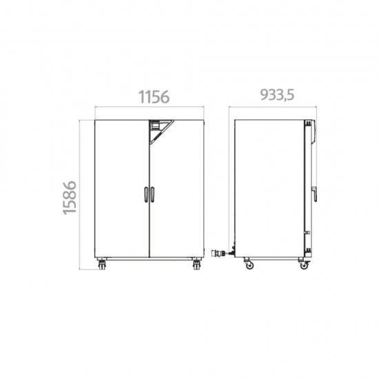 Binder ED 720 Etüv 743 Litre