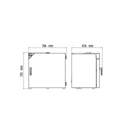 Binder ED-S 115 Doğal Havalandırmalı Etüv 118 Litre