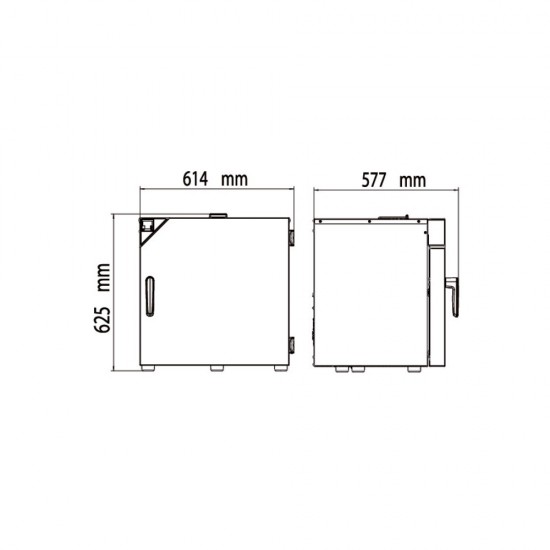 Binder ED-S 56 Doğal Havalandırmalı Etüv 62 Litre