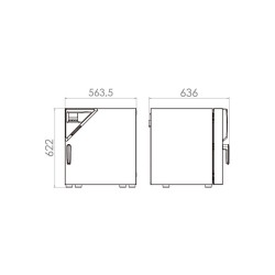 Binder FD 56 Fanlı Etüv 60 Litre