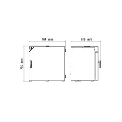 Binder FD-S 115 Fanlı Etüv 106 Litre