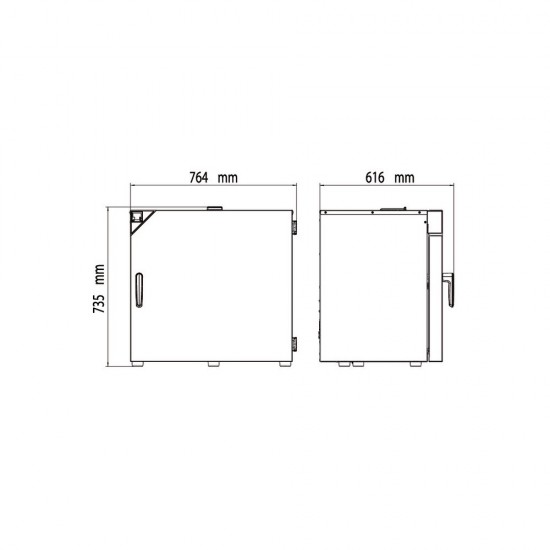 Binder FD-S 115 Fanlı Etüv 106 Litre