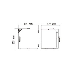 Binder FD-S 56 Fanlı Etüv 55 Litre