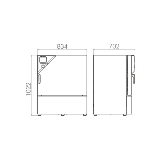 Binder KB 115 Kompresör Soğutmalı İnkübatör 115 Litre