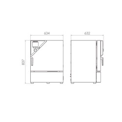 Binder KB 53 Kompresör Soğutmalı İnkübatör 53 Litre