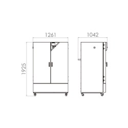 Binder KB 720 Kompresör Soğutmalı İnkübatör 698 Litre