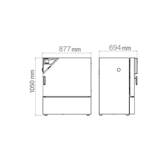 Binder KBF-S 115 İklimlendirme Kabini 102 Litre