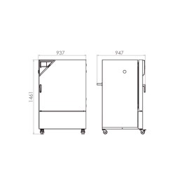 Binder KBW 240 Işıklı Bitki Büyütme Kabini 247 Litre