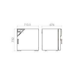 Binder FED 115 Ayarlanabilir Fan Hızlı Etüv 116 Litre