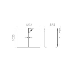 Binder FED 400 Fan Hızı Ayarlanabilir Etüv 400 Litre