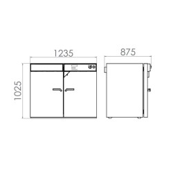 Binder FP 400 Ayarlanabilir Fan Hızlı ve Programlanabilir Etüv 400 Litre