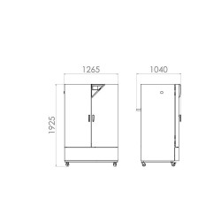 Binder KBF 720 Geniş Sıcaklık / Nem Aralıklı İklimlendirme Kabini 700 Litre