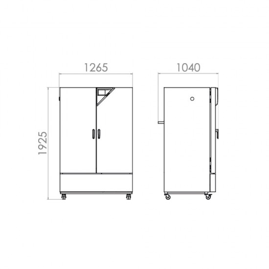 Binder KMF 720 Genişletilmiş Sıcaklık / Nem Aralıklı İklimlendirme Kabini 700 Litre