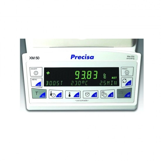 Precisa XM 60 HR Nem Tayin Cihazı 30 ... 230 °C / 124g / 0,0001g