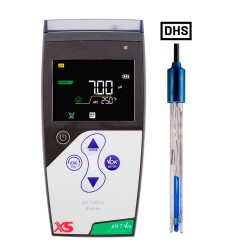 XS Instruments pH 7 Vio Taşınabilir pH Metre + XS 201 T DHS Dijital pH Elektrotu