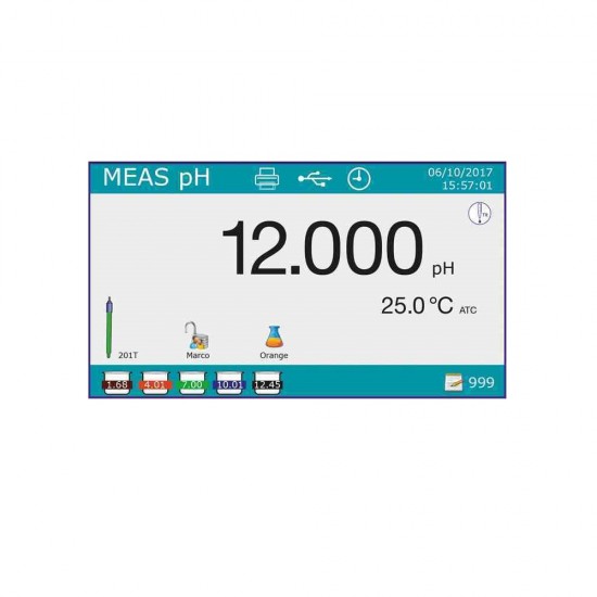 XS Instruments pH 80+ DHS Masaüstü pH Metre + XS Standart pH Elektrotu