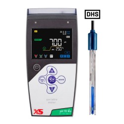 XS Instruments pH 70 Vio Taşınabilir pH Metre +  XS 201 T DHS Dijital pH Elektrotu